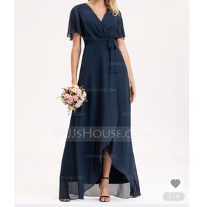 COPY - JJ’s House. A-Line Asymmetrical Chiffon #1…